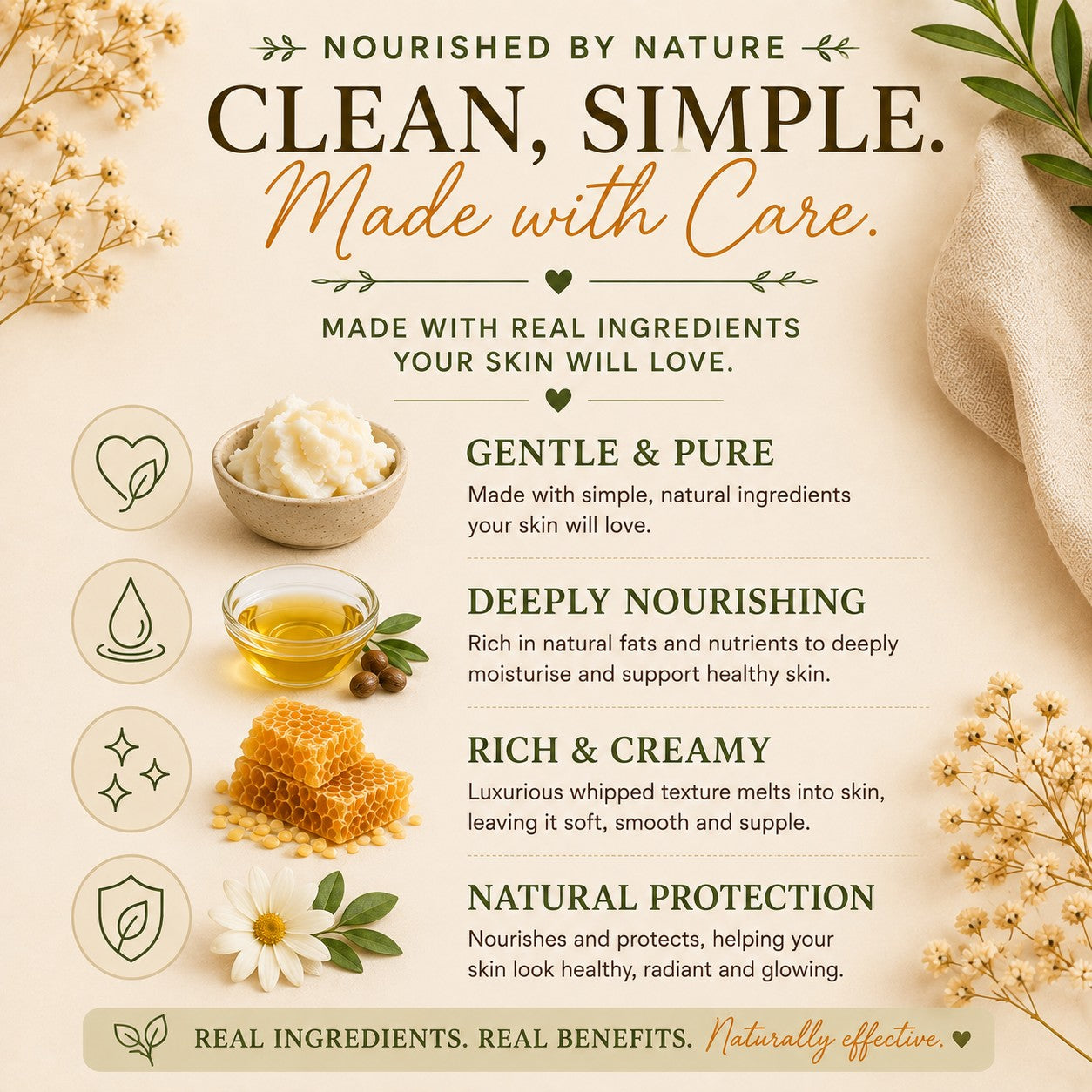 Golden Harvest Tallow Body Butter