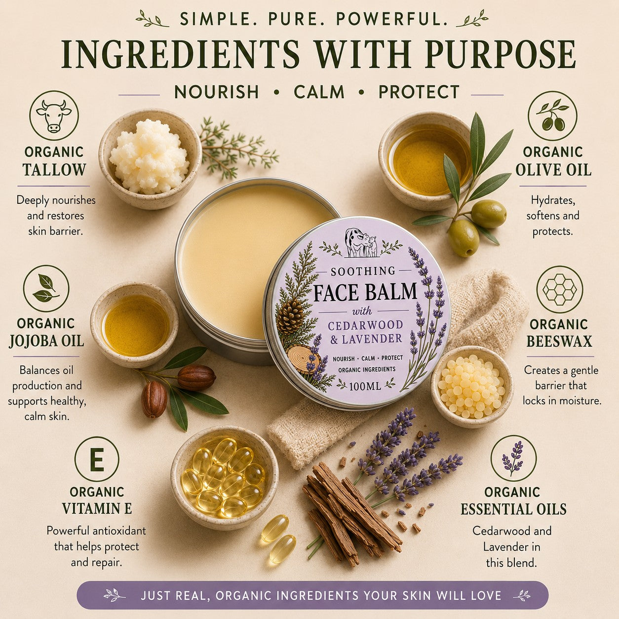Soothing Face Balm collection