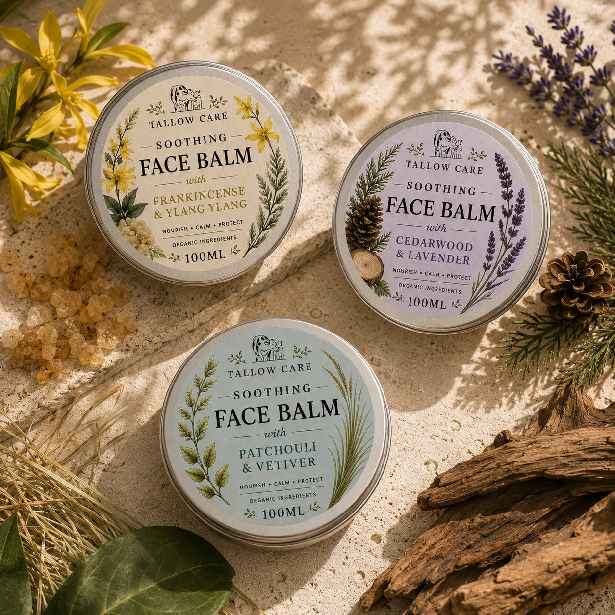 Soothing Face Balm collection