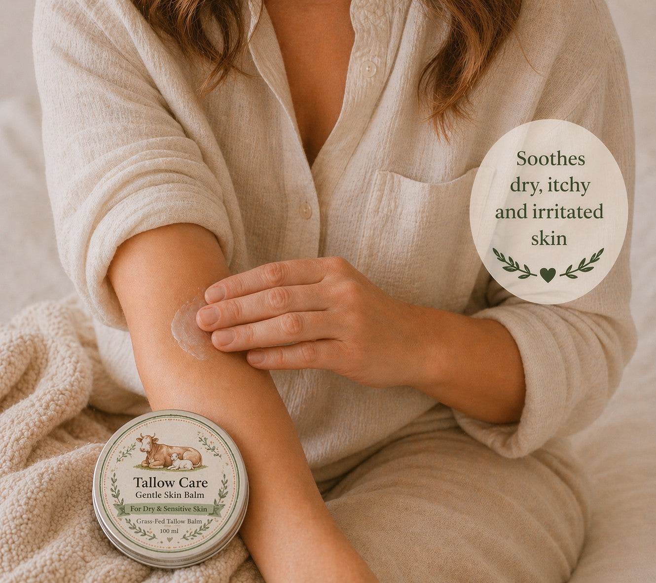 Tallow Care Gentle Skin Balm for sensitive skin