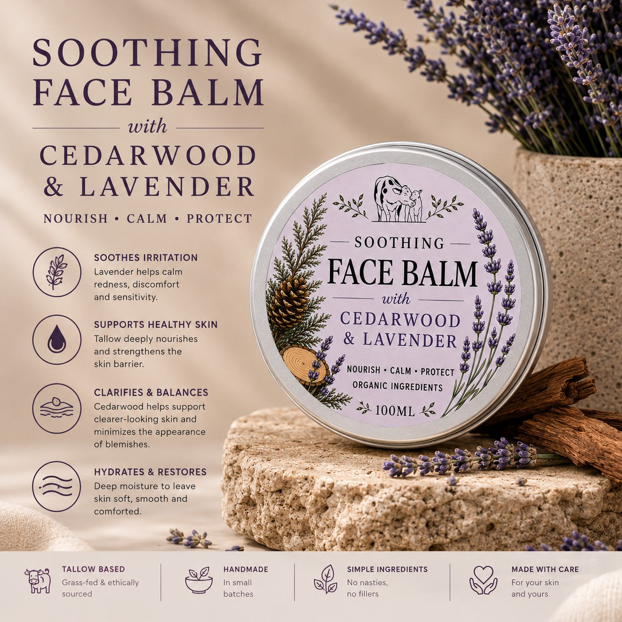 Soothing Face Balm collection