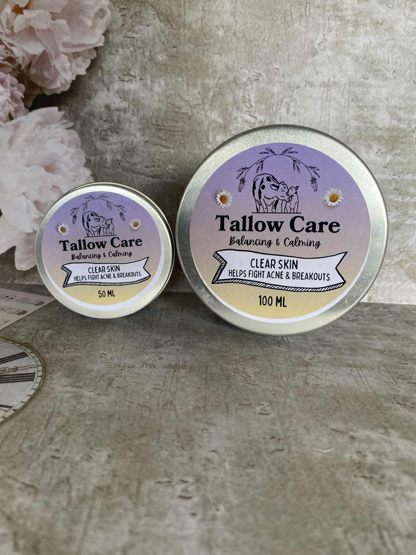 Clear Skin Tallow Balm – Natural Support for Blemish-Prone Skin