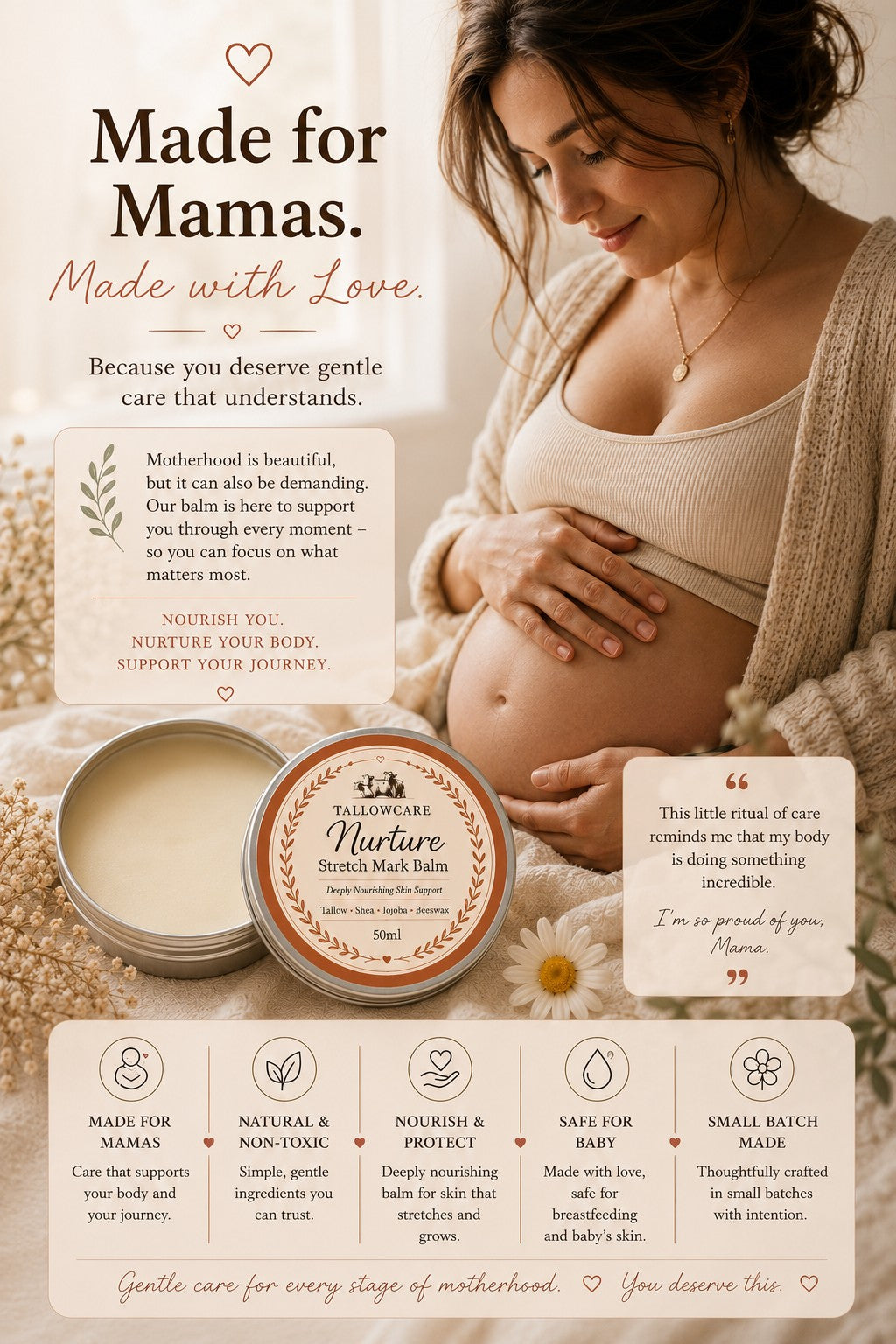 Nurture, Stretch Mark Balm