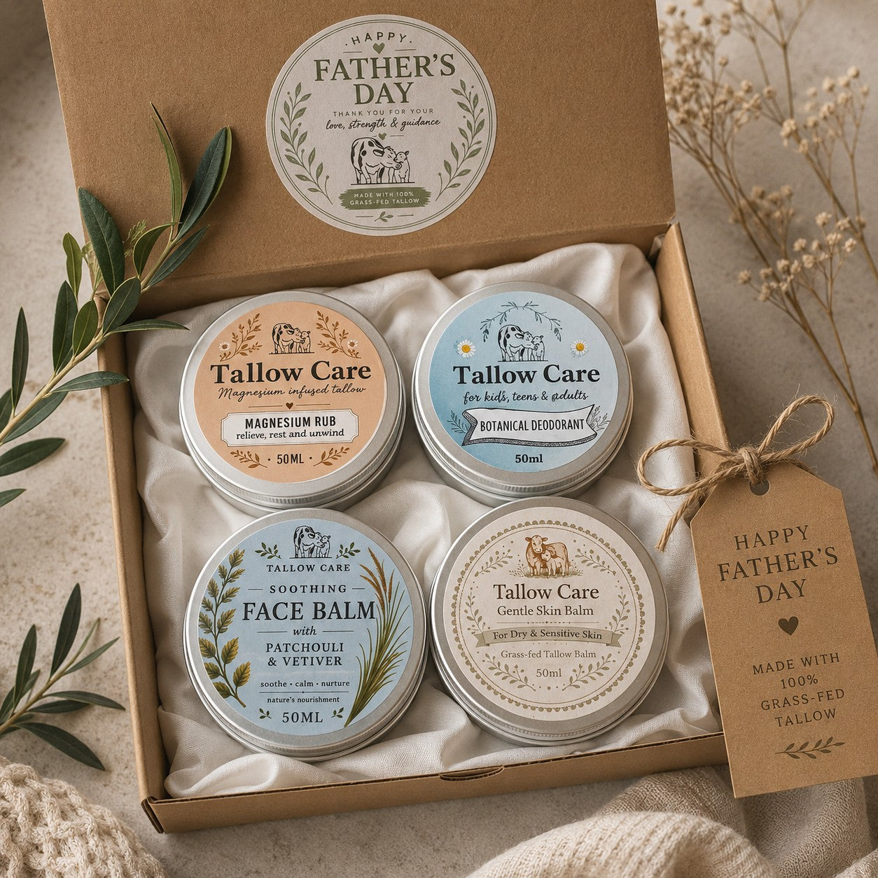 Father’s Day Tallow Gift Pack | Tallow Care Australia