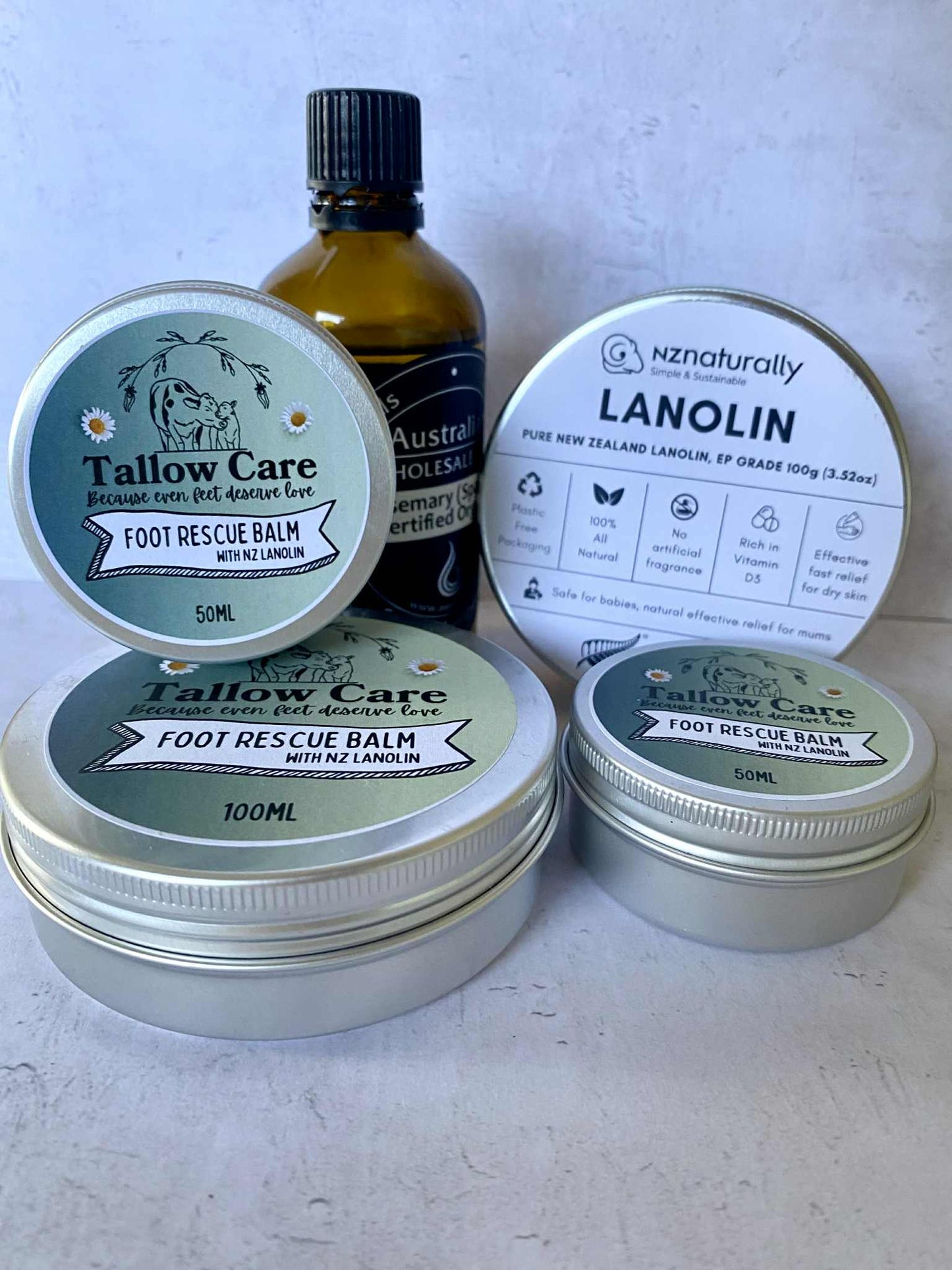 Foot Rescue Balm – Deep Repair for Dry Feet & Cracked Heels