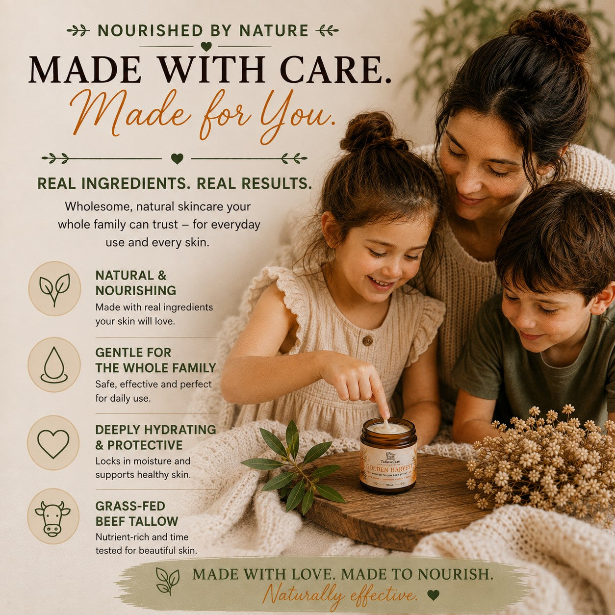 Golden Harvest Tallow Body Butter