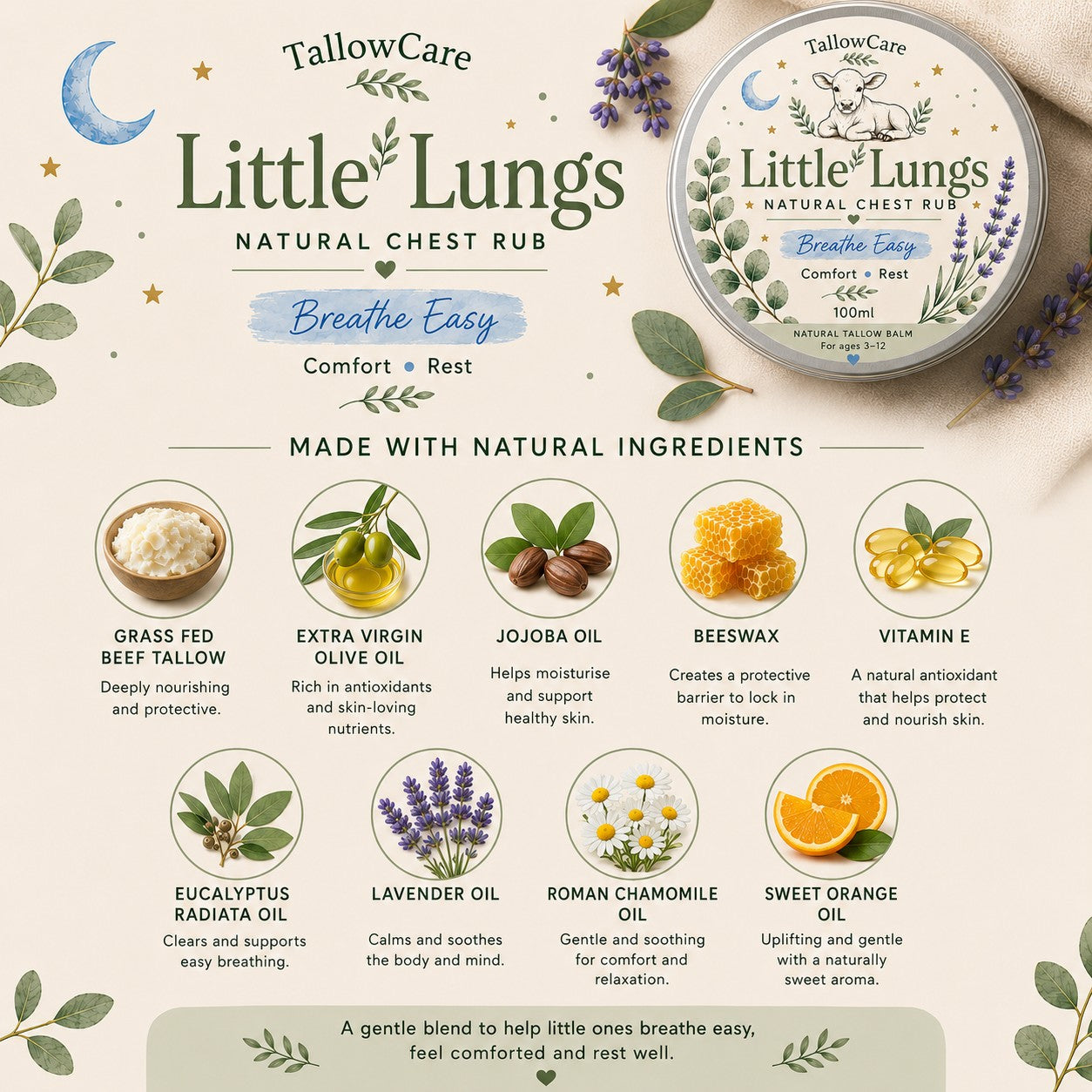 Little Lungs Natural Chest Rub