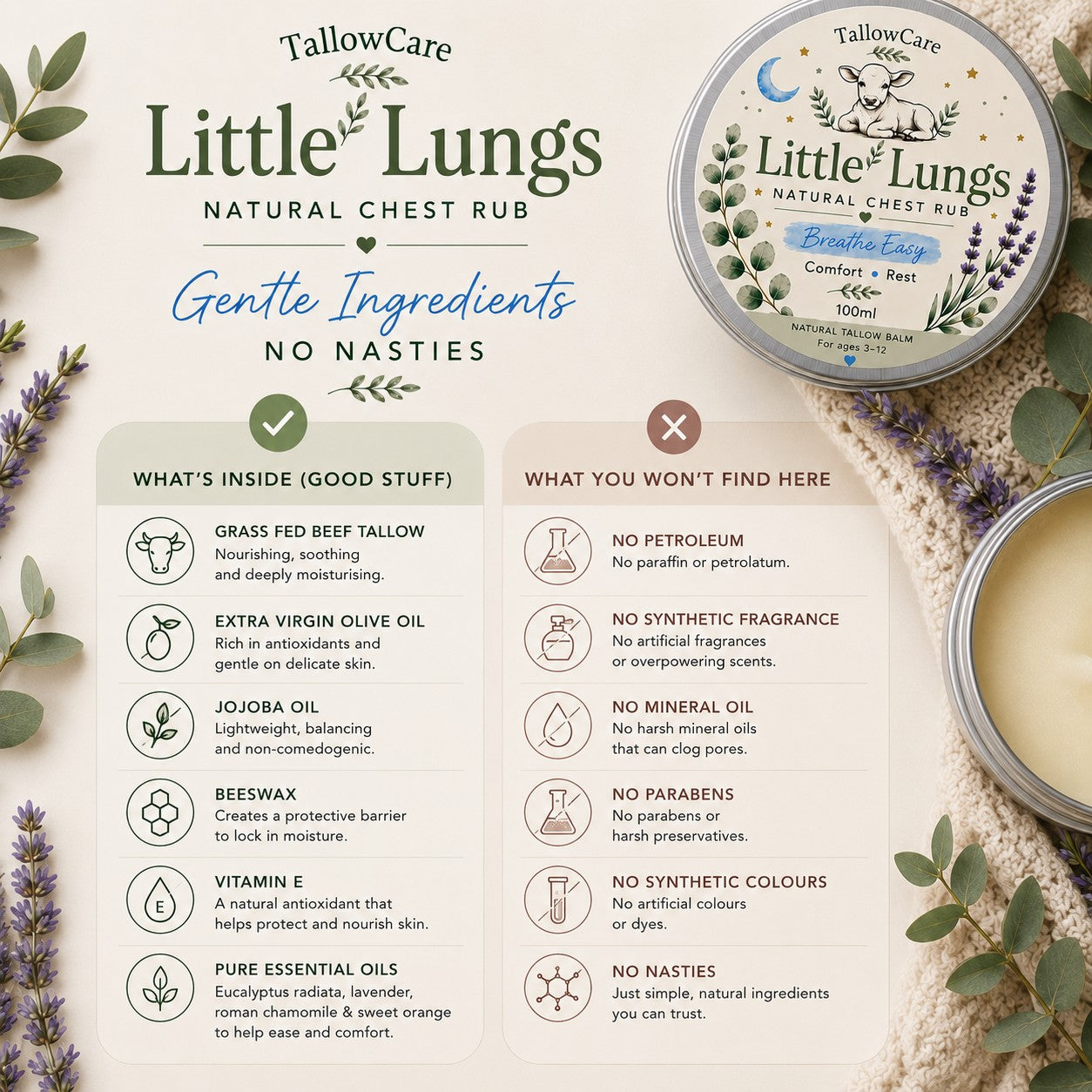 Little Lungs Natural Chest Rub