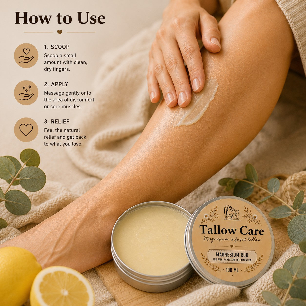 Magnesium Rub – Soothe Muscles & Nourish Skin