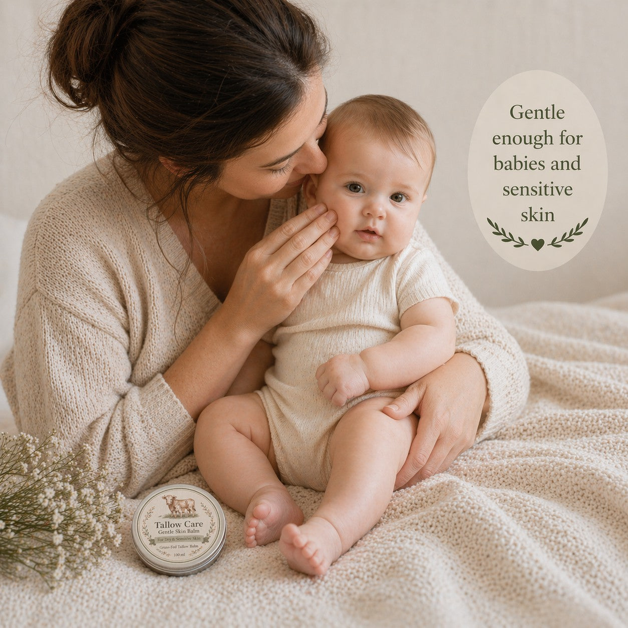 Tallow Care Gentle Skin Balm for sensitive skin