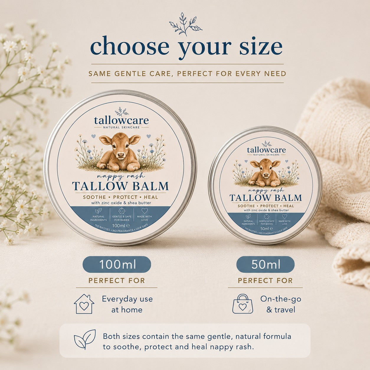Nappy Rash Tallow Balm
