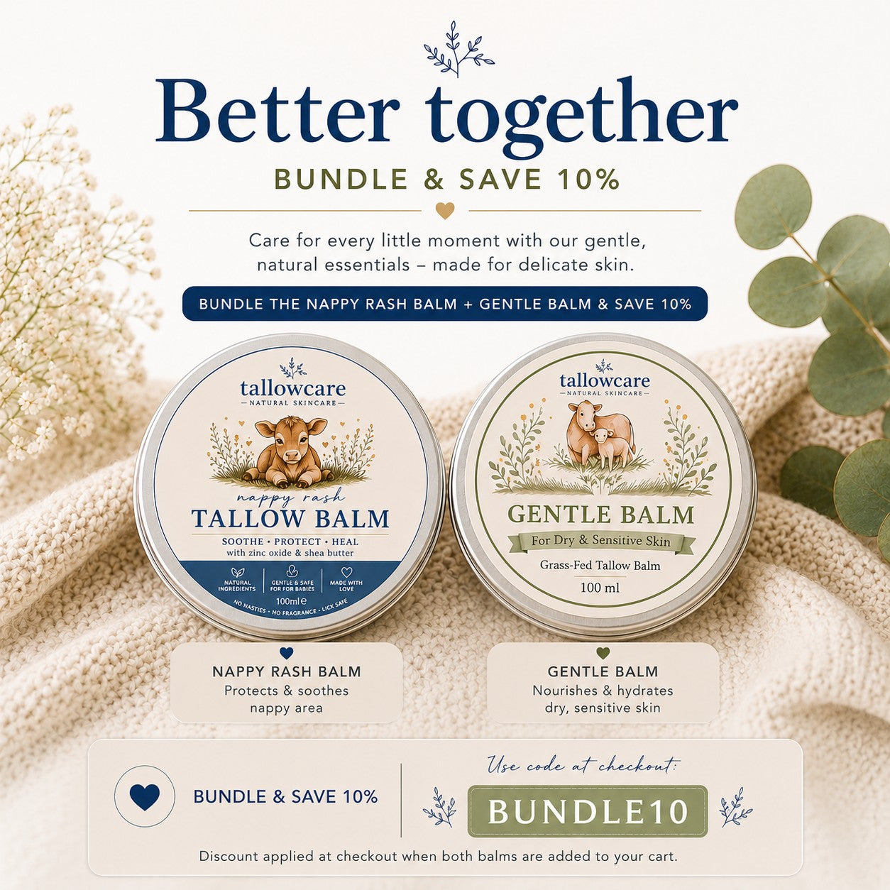 Nappy Rash Tallow Balm