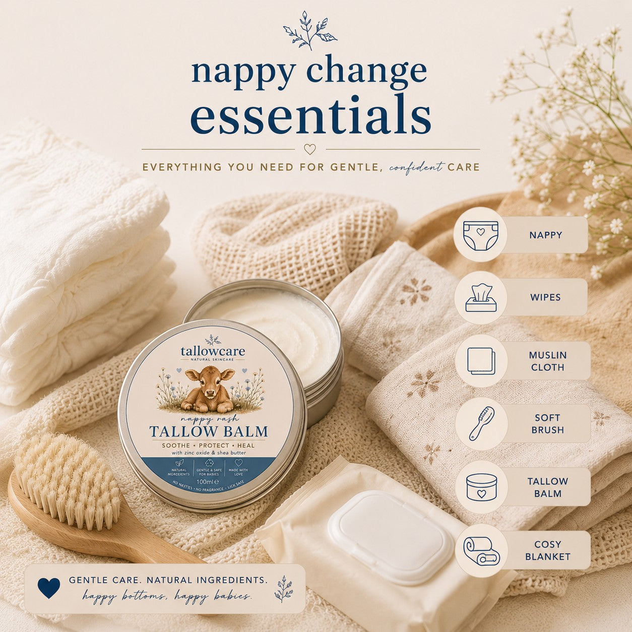 Nappy Rash Tallow Balm