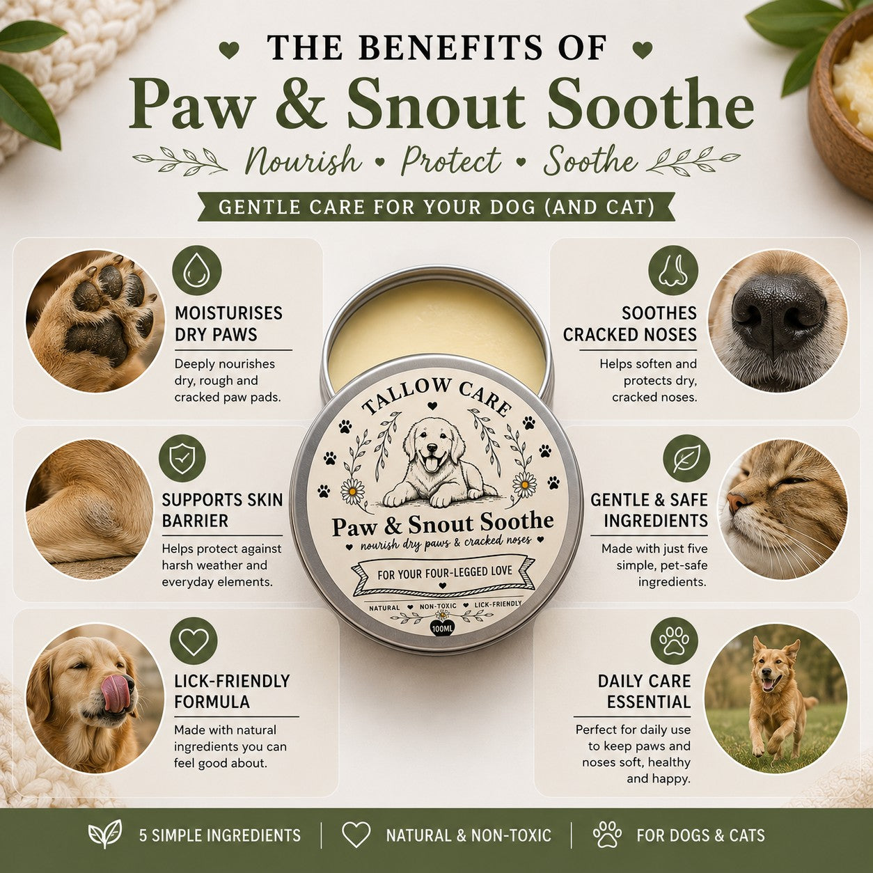 Paw & Snout Soothe Balm