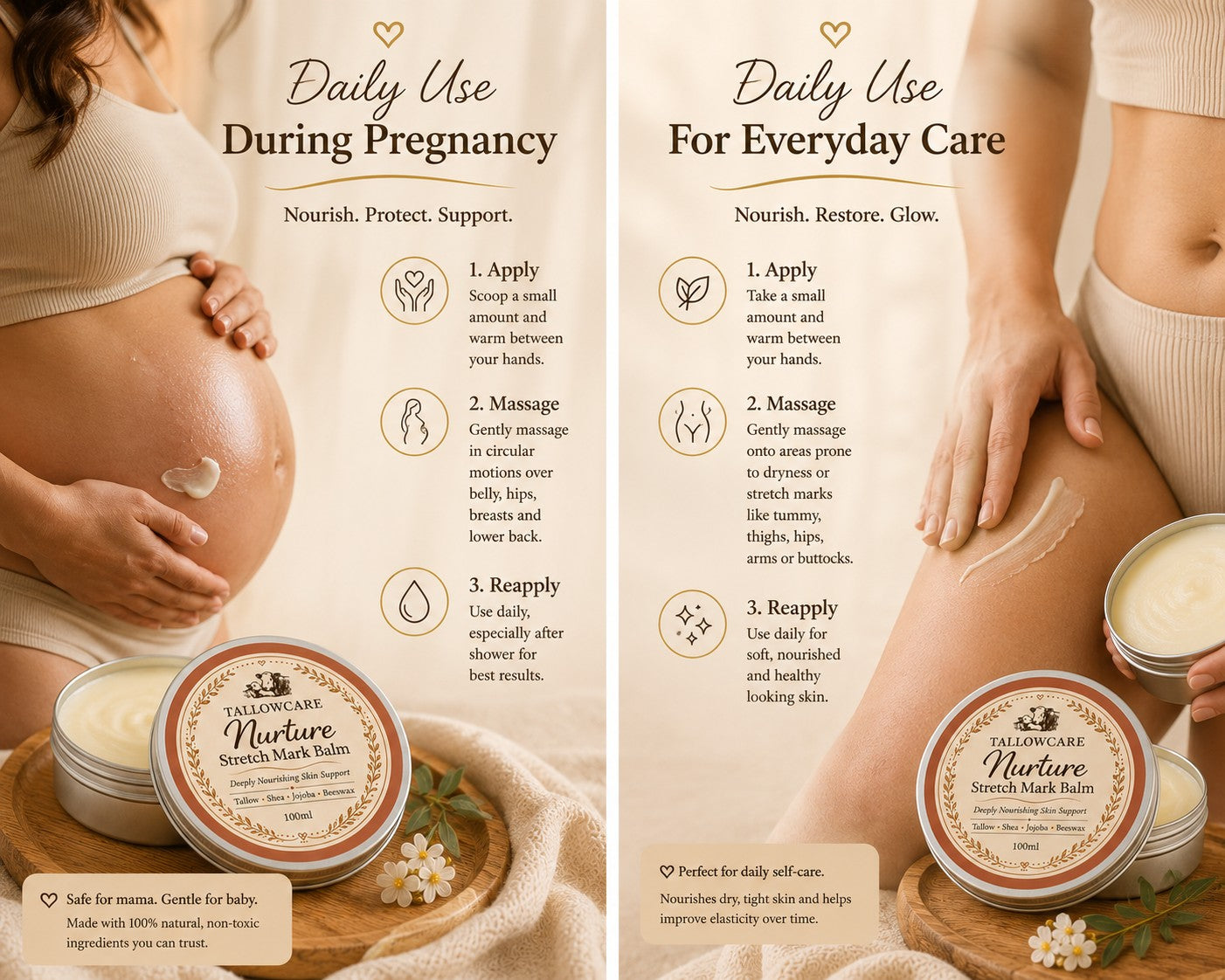 Nurture, Stretch Mark Balm