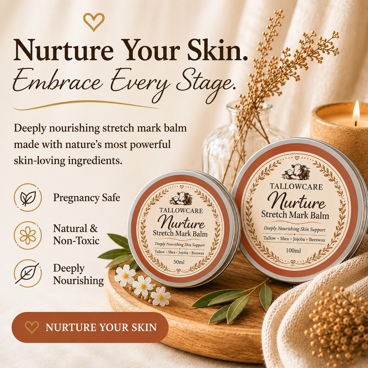 Nurture, Stretch Mark Balm