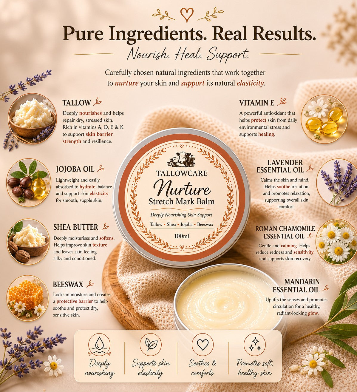 Nurture, Stretch Mark Balm