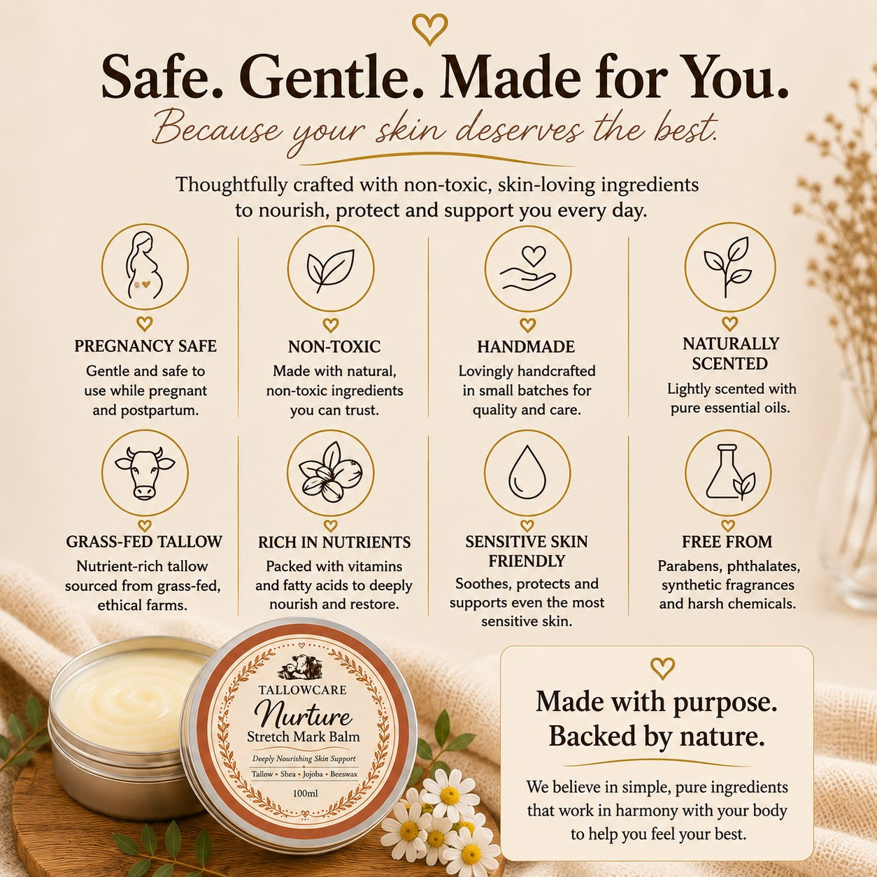 Nurture, Stretch Mark Balm
